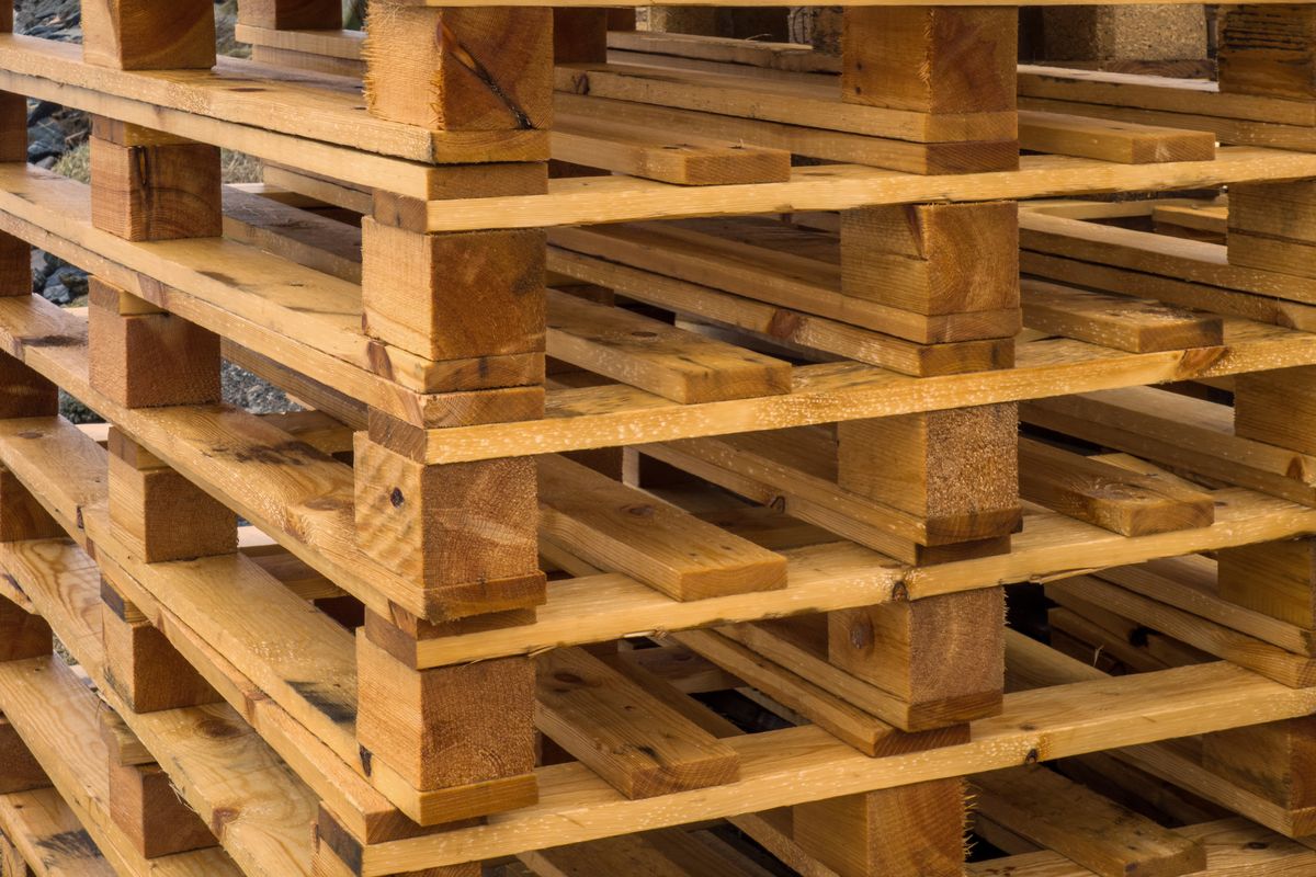 Photo 1 — Palettes bois 1200 × 800 traitées NIMP 15 — lot de 10
