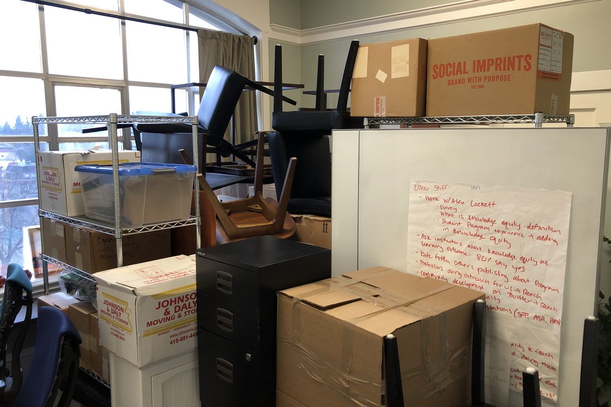 Photo 1 — Office, archive and IT equipment relocation