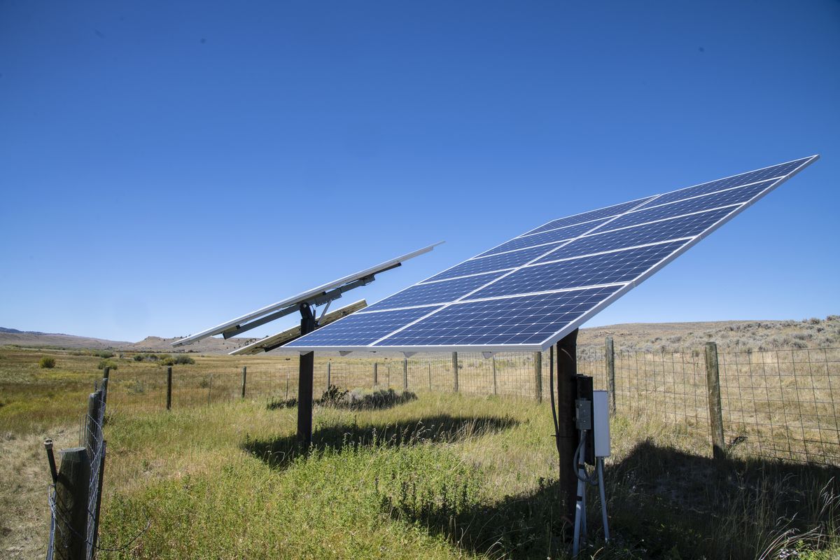 Photo 1 — Solar water pumping for farms and boreholes